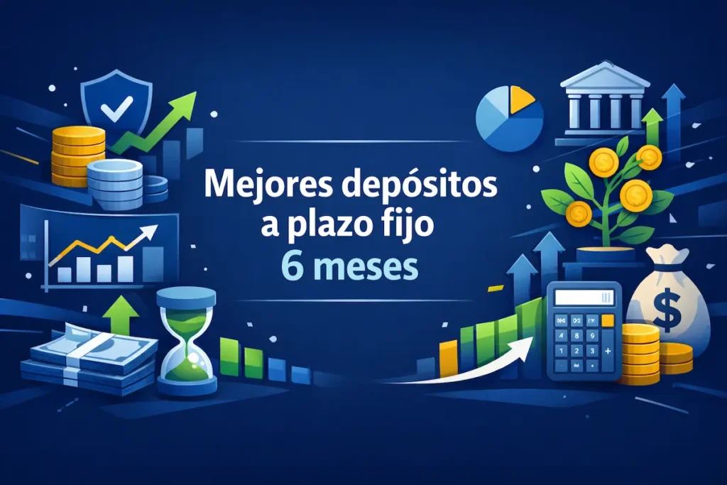 Mejores depósitos a plazo fijo 6 meses