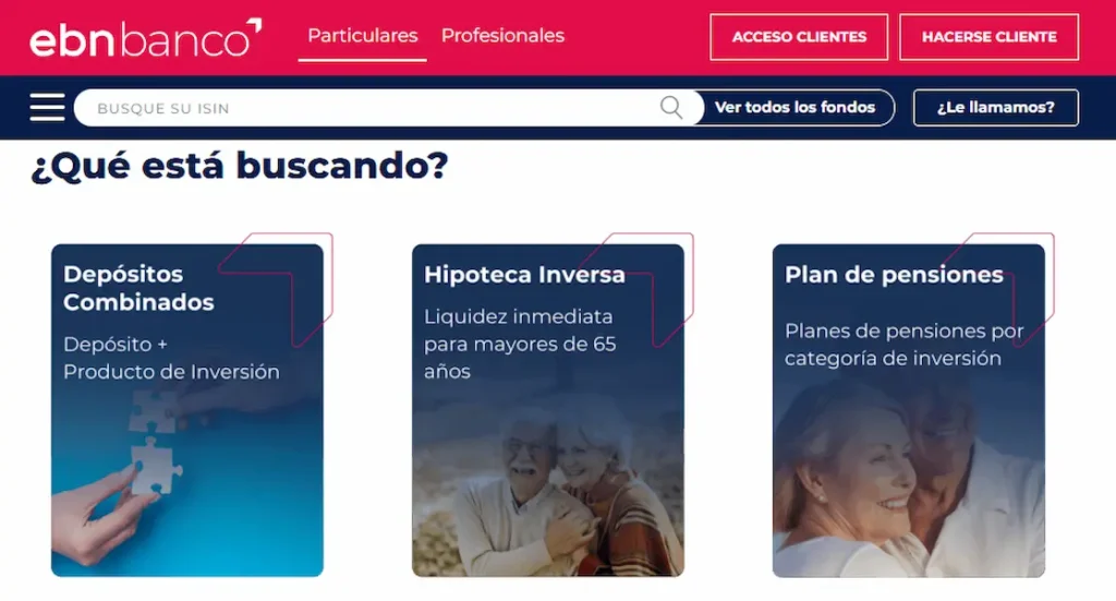 Productos EBN Bancos