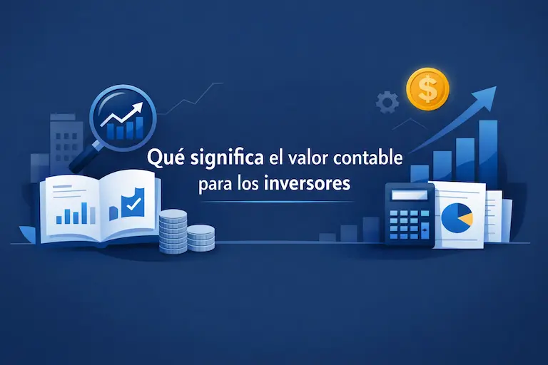 Qué significa el valor contable para los inversores