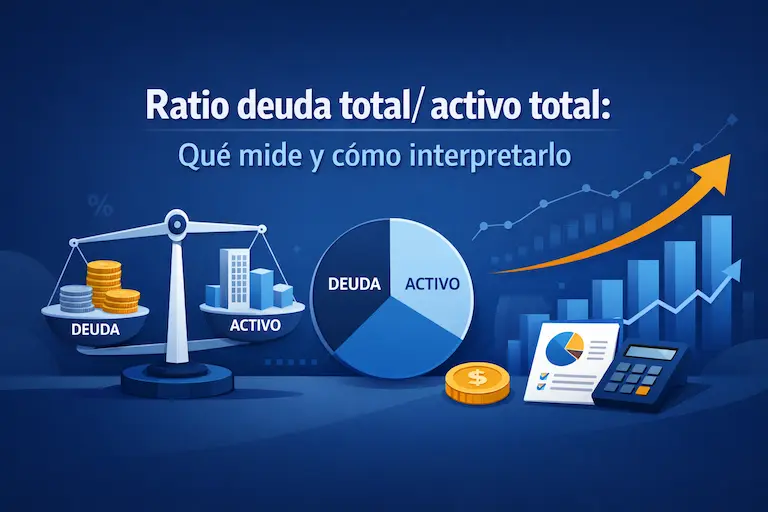 Ratio deuda total activo total Qué mide y cómo interpretarlo