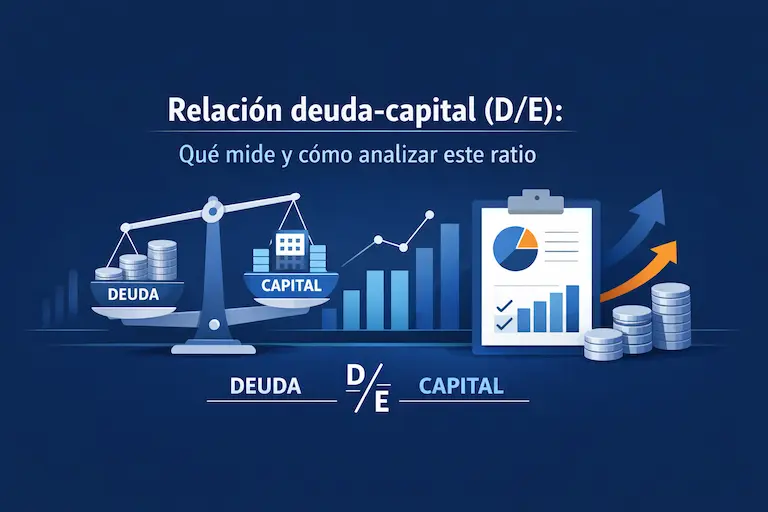 Relación deuda capital (DE) Qué mide y cómo analizar este ratio