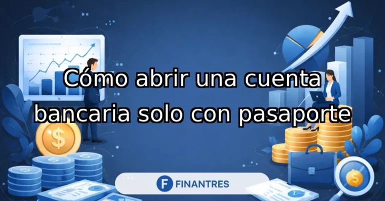 abrir cuenta bancaria con pasaporte