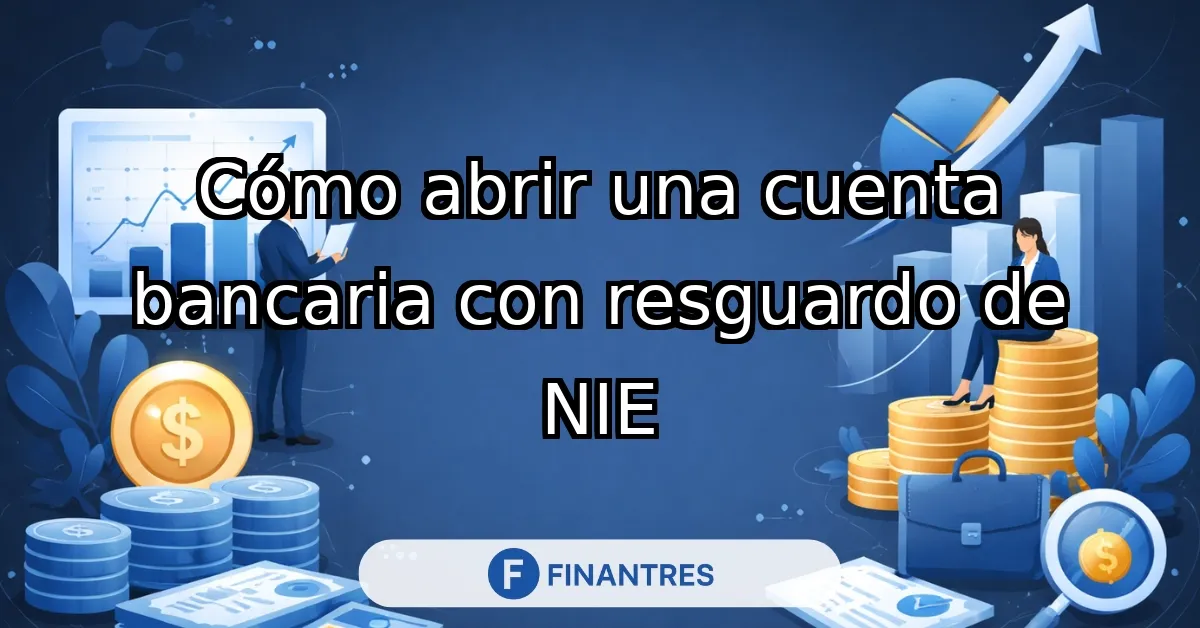 abrir cuenta bancaria con resguardo nie