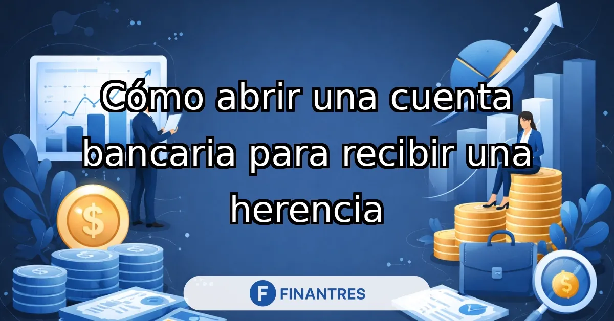 abrir cuenta bancaria para recibir herencia