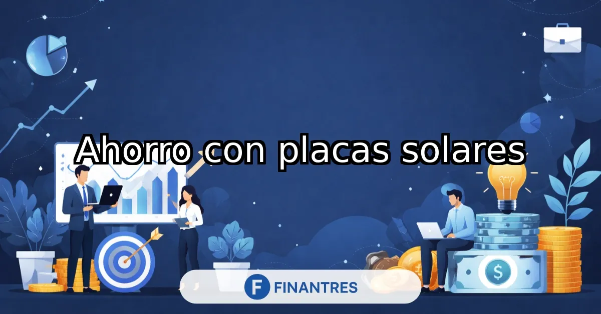 ahorro placas solares
