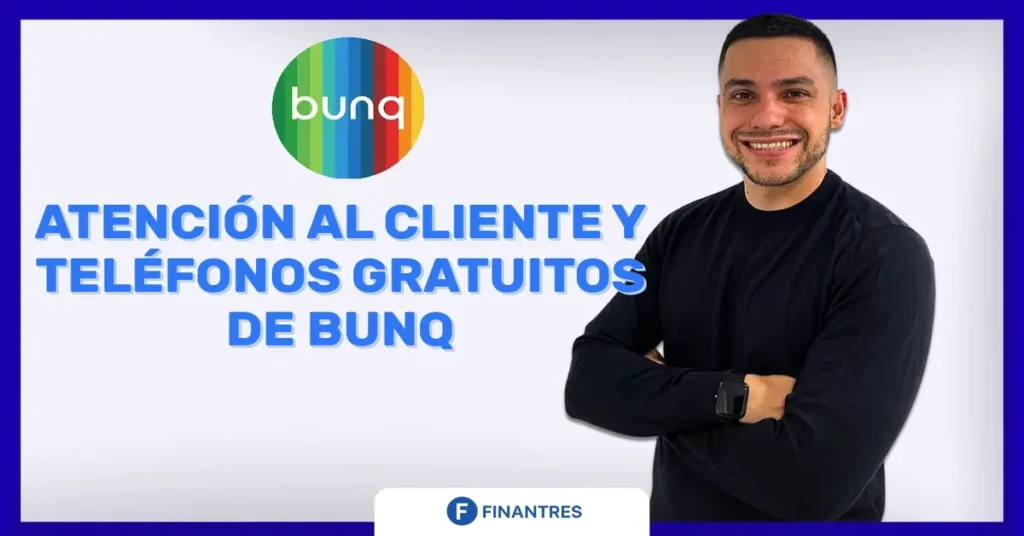 atencion al cliente y telefono bunq