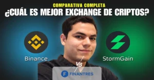 binance vs stormgain comparativa exchanges criptomonedas