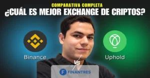 binance vs uphold comparativa exchanges criptomonedas