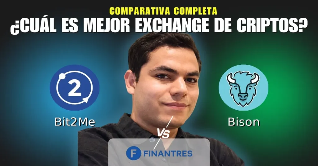 bit2me vs bison comparativa exchanges criptomonedas