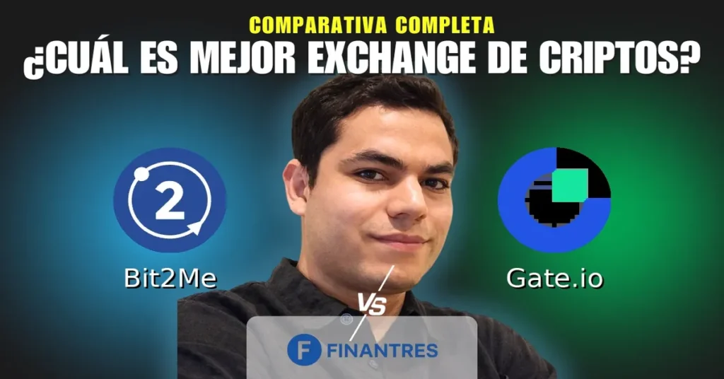 bit2me vs gate io comparativa exchanges criptomonedas