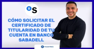 certificado de titularidad de la cuenta bancaria sabadell