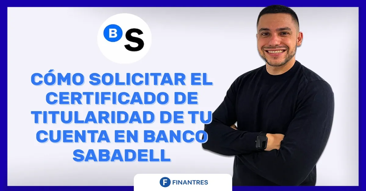 Certificado de titularidad Banco Sabadell