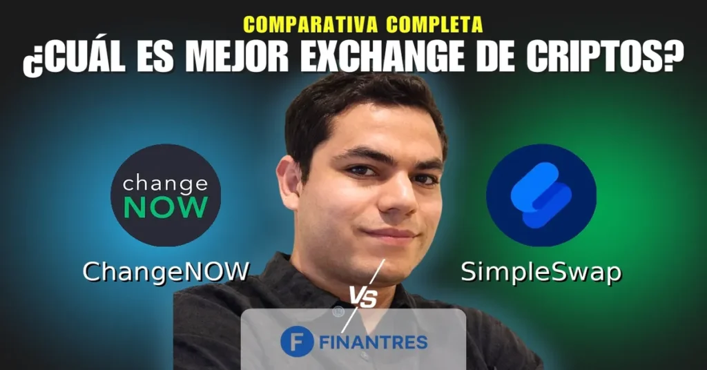 changenow vs simpleswap comparativa exchanges criptomonedas