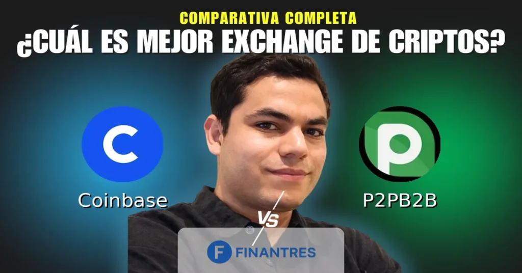 coinbase vs p2pb2b comparativa exchanges criptomonedas