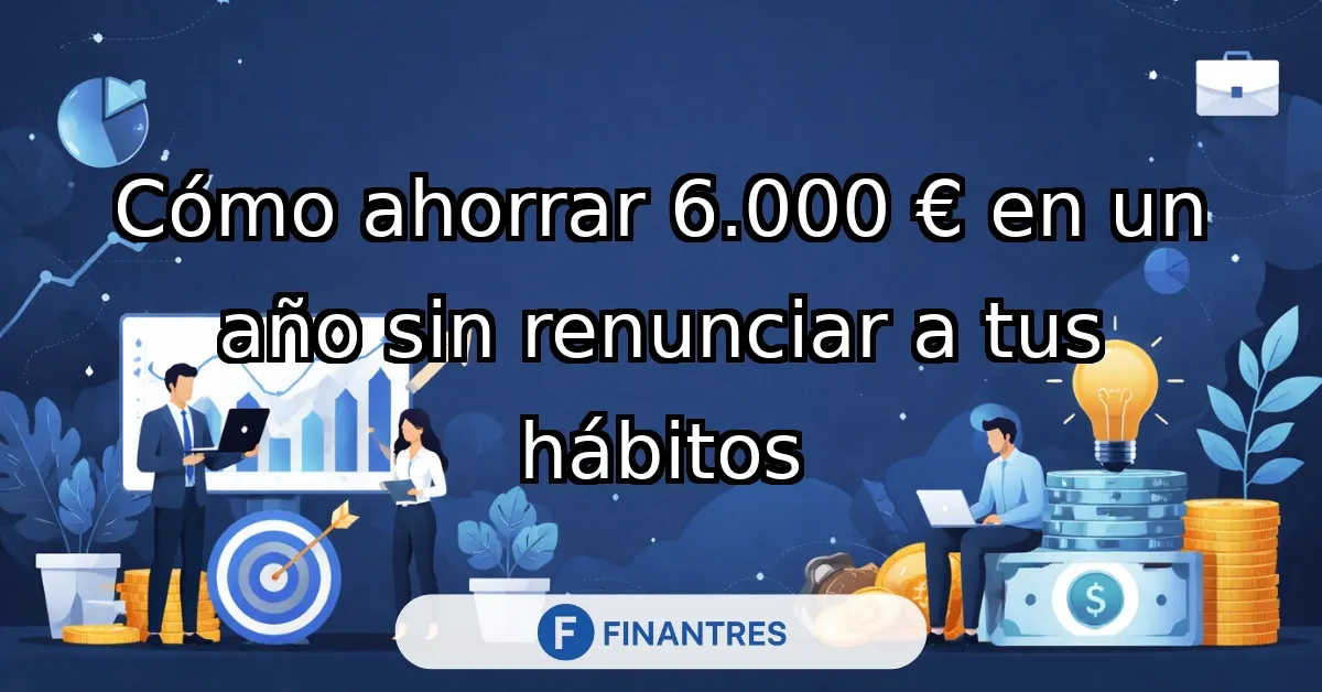 como ahorrar 6000 en un ano