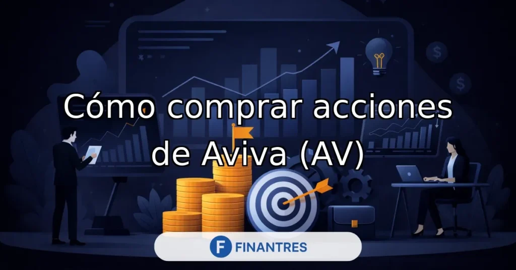 como comprar acciones de aviva av