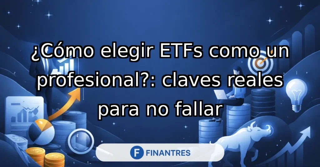 como elegir etfs como profesional