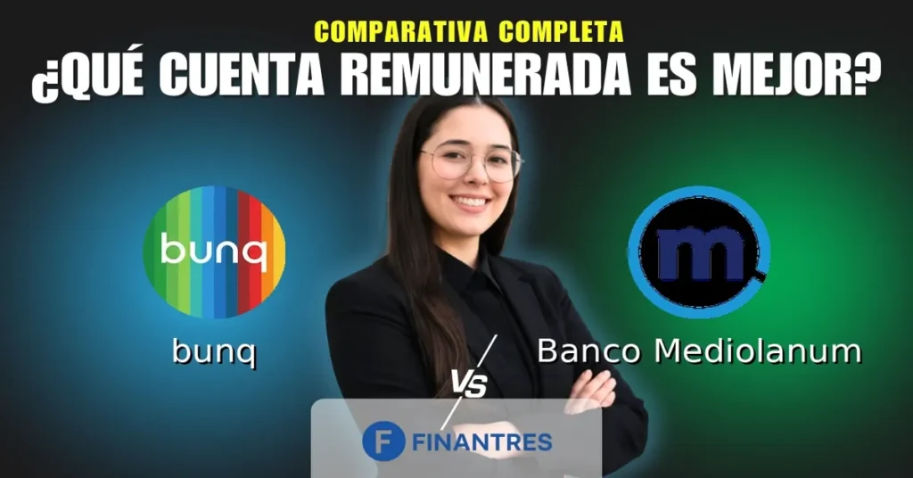 cuenta remunerada bunq vs cuenta remunerada banco mediolanum