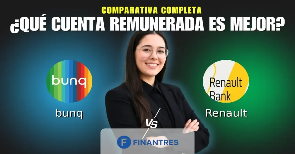 cuenta remunerada bunq vs cuenta remunerada renault bank