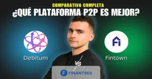 debitum vs fintown comparativa plataformas p2p