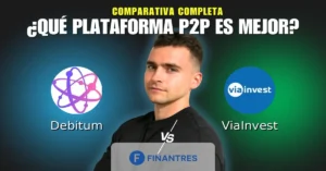 debitum vs viainvest comparativa plataformas p2p