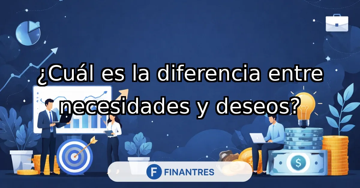 Diferencia entre necesidades y deseos