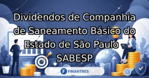 dividendos companhia de saneamento basico do estado de sao paulo sabesp