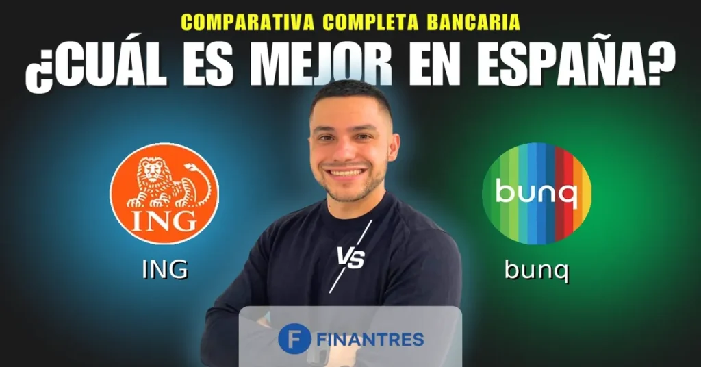 ing vs bunq comparativa bancos