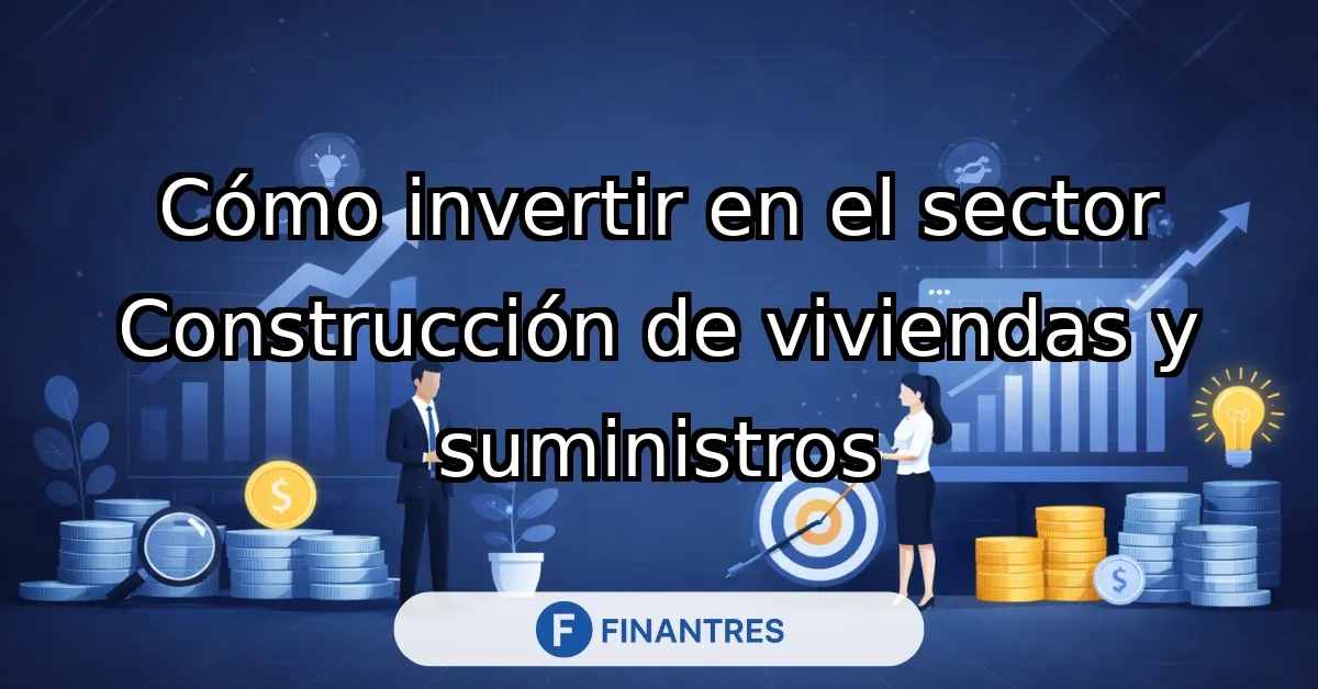 invertir en el sector construccion de viviendas y suministros