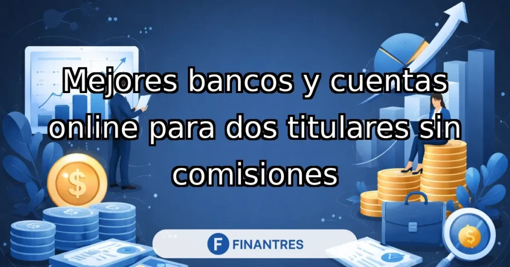 mejores bancos y cuentas online dos titulares sin comisiones