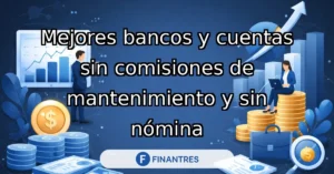 mejores bancos y cuentas sin comisiones mantenimiento sin nomina