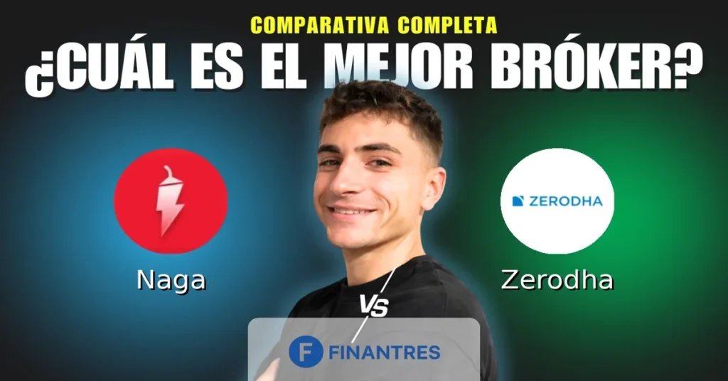 naga vs zerodha comparativa brokers