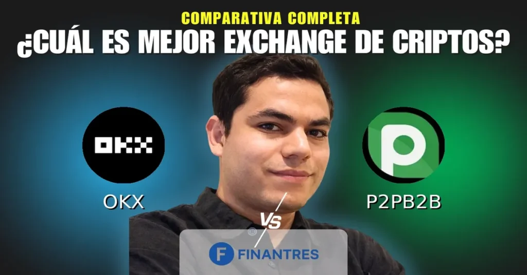 okx vs p2pb2b comparativa exchanges criptomonedas