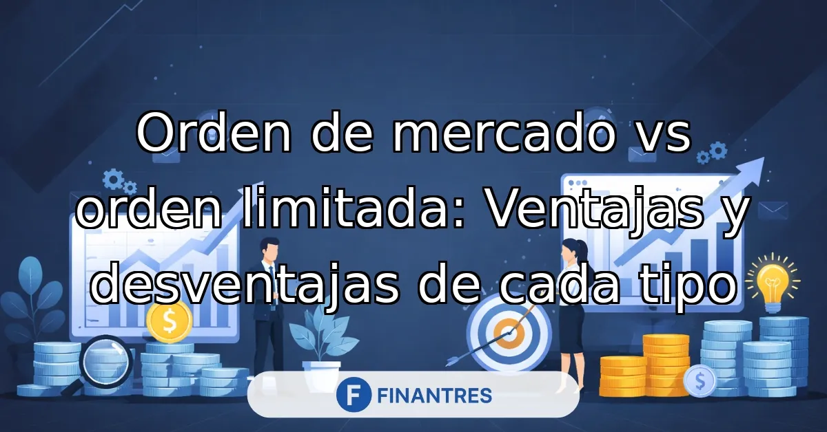 orden de mercado vs orden limitada