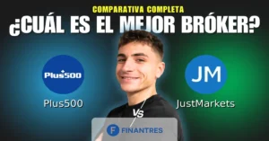 plus500 vs justmarkets comparativa brokers