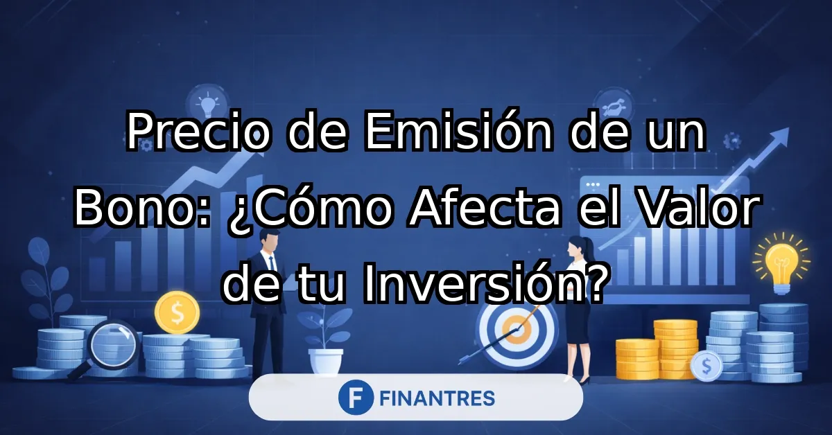 precio de emision bono