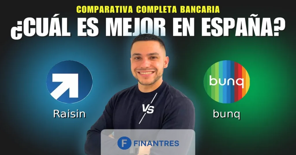 raisin vs bunq comparativa bancos