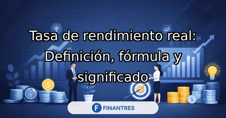 tasa de rendimiento real