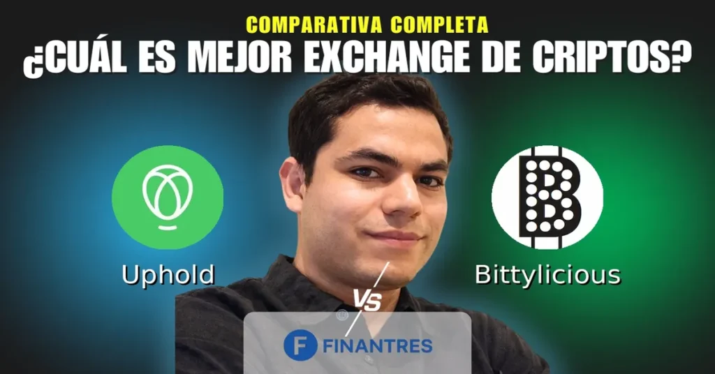 uphold vs bittylicious comparativa exchanges criptomonedas