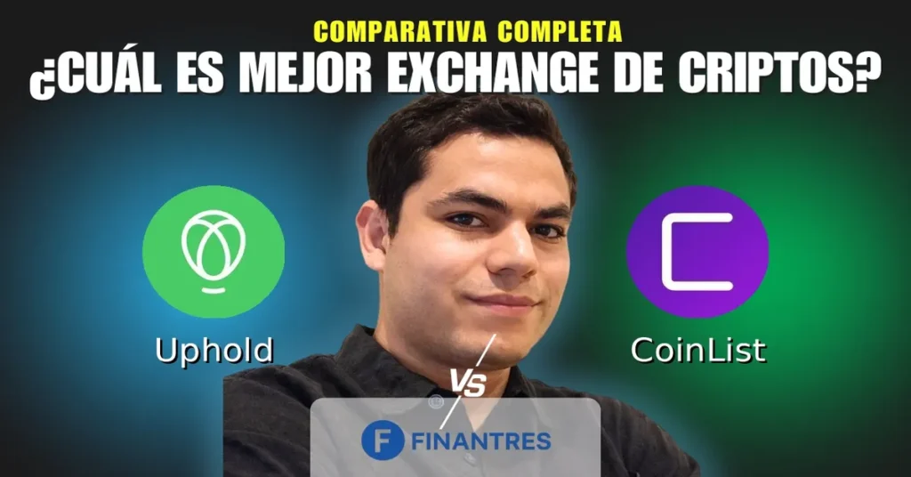 uphold vs coinlist comparativa exchanges criptomonedas