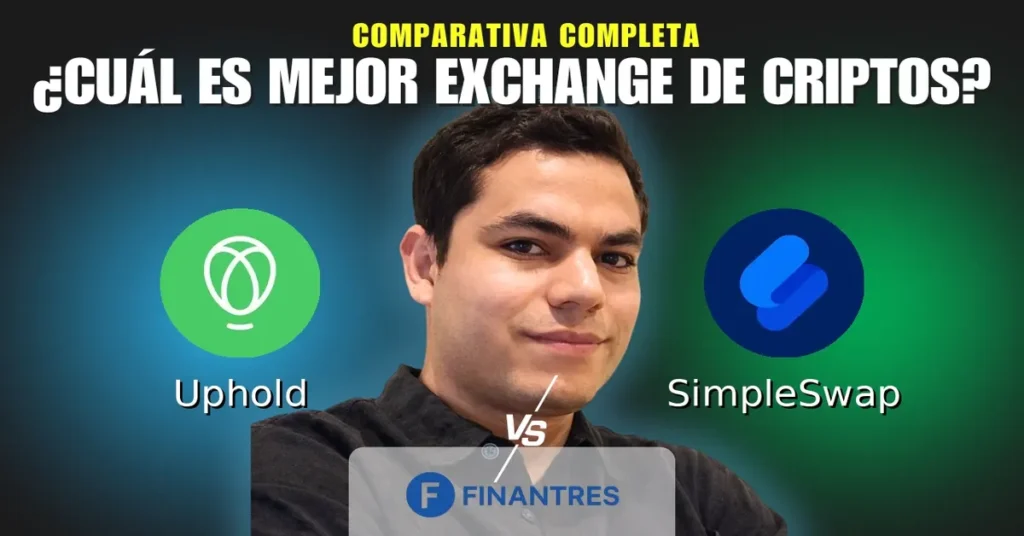 uphold vs simpleswap comparativa exchanges criptomonedas