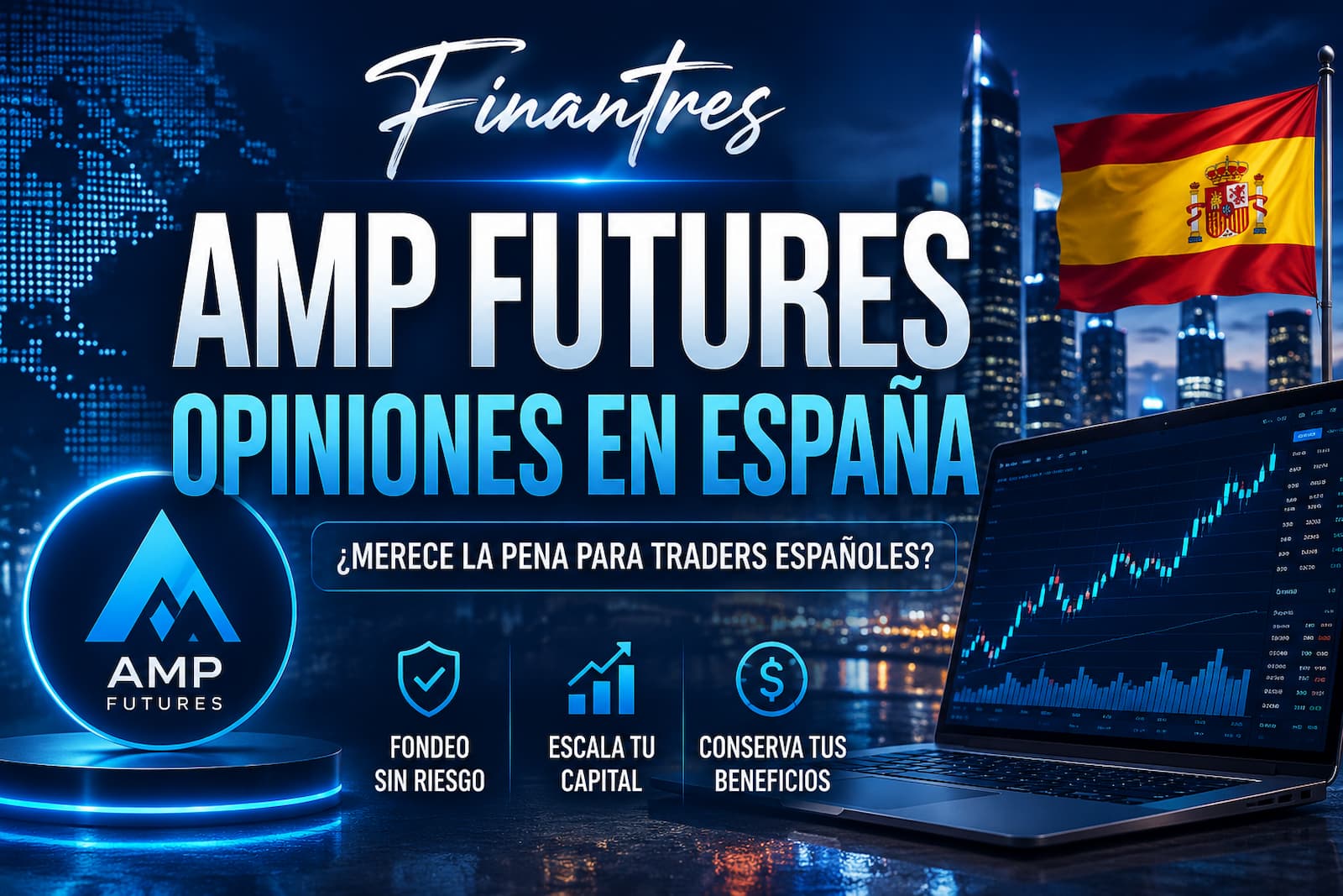 AMP Futures opiniones: ¿es seguro y merece la pena en España?
