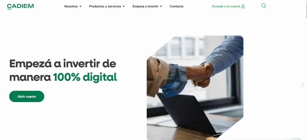 Cadiem casa de bolsa web