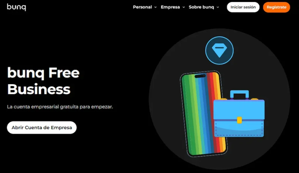 Cuenta bunq Free Business
