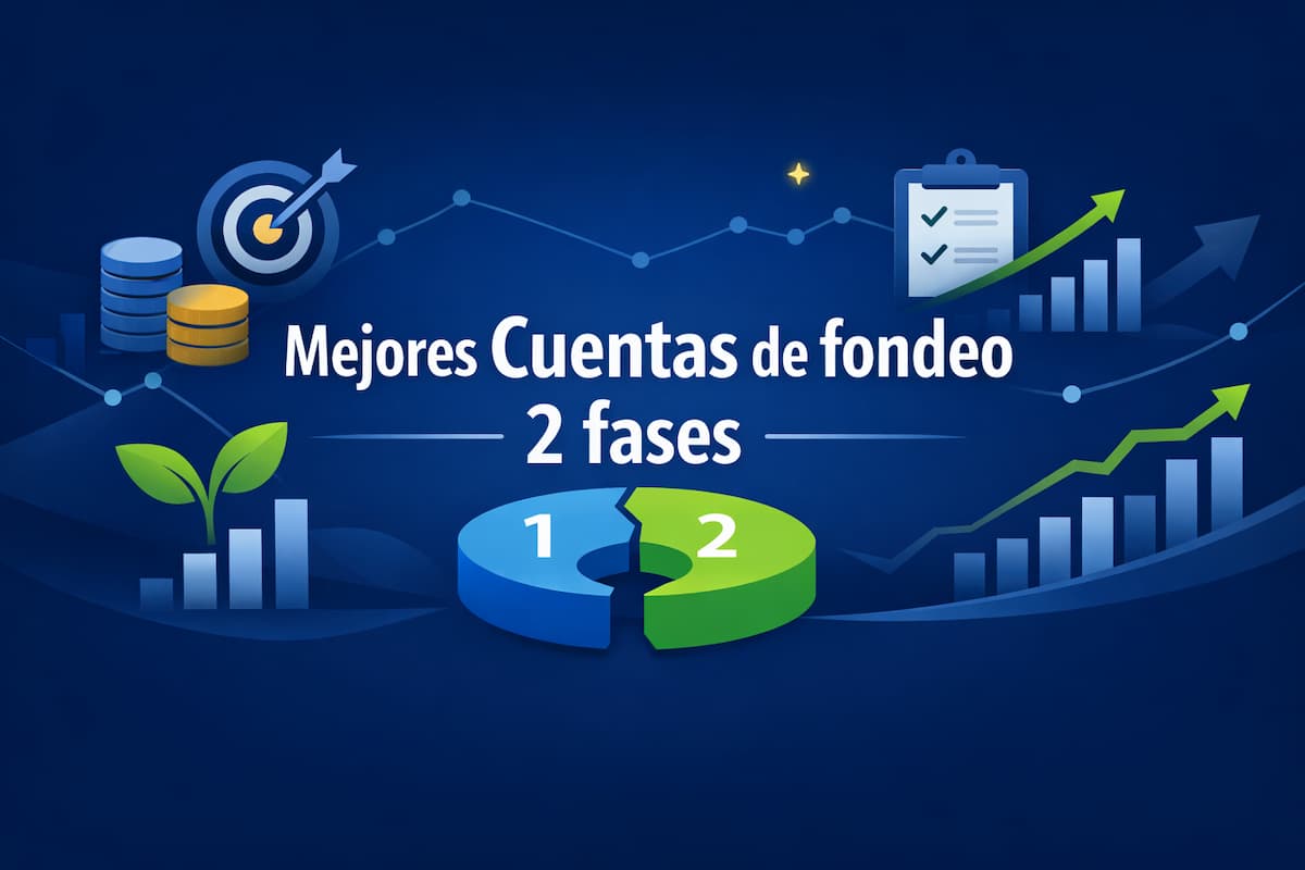 Mejores Cuentas de fondeo 2 fases