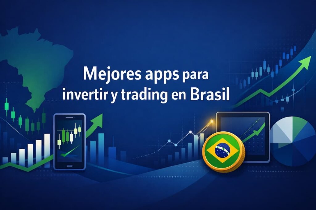 Mejores apps para invertir y trading en Brasil