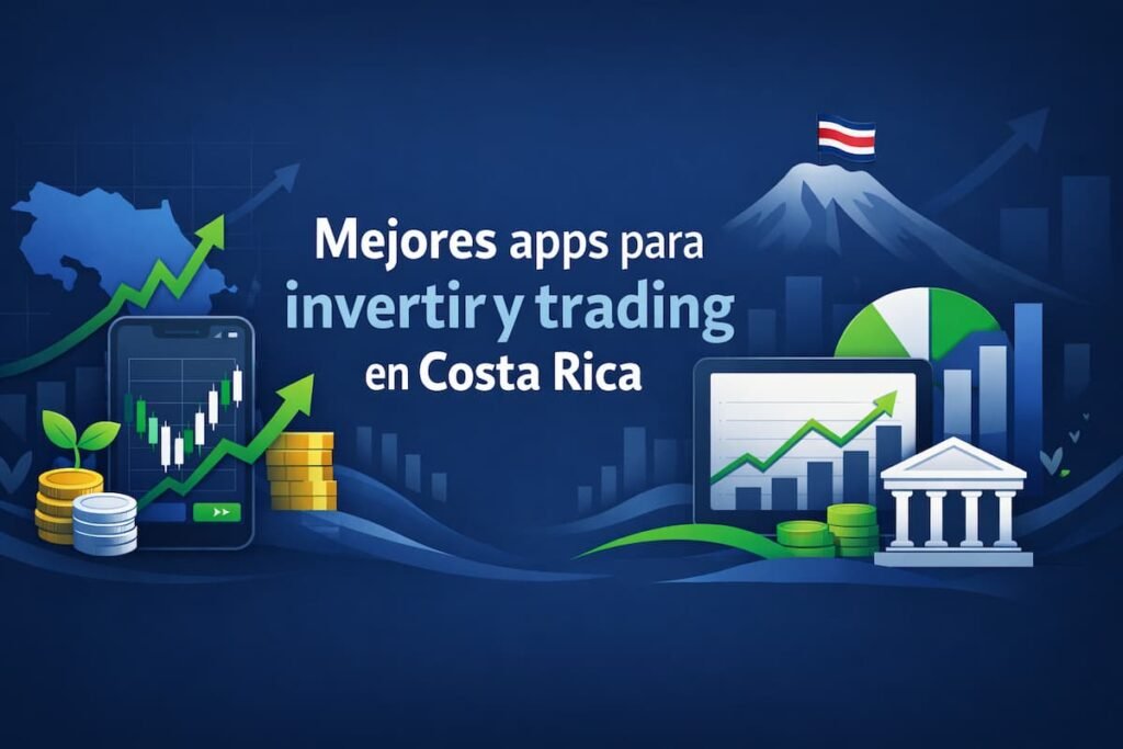 Mejores apps para invertir y trading en Costa Rica