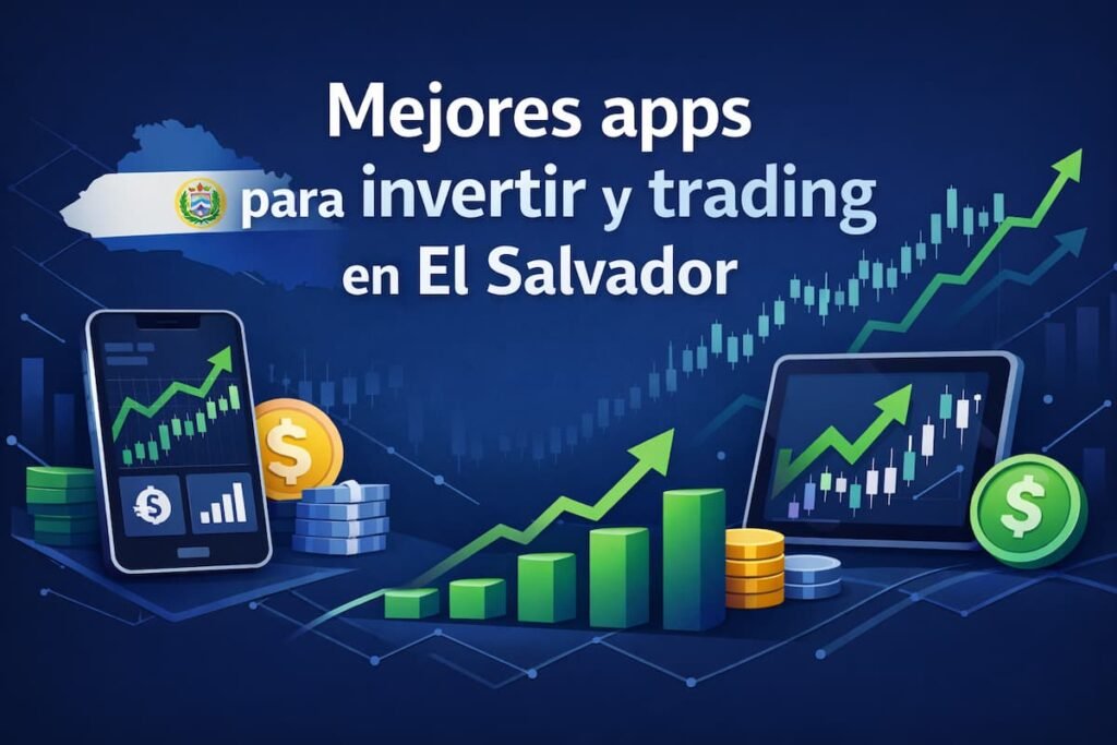 Mejores apps para invertir y trading en El Salvador