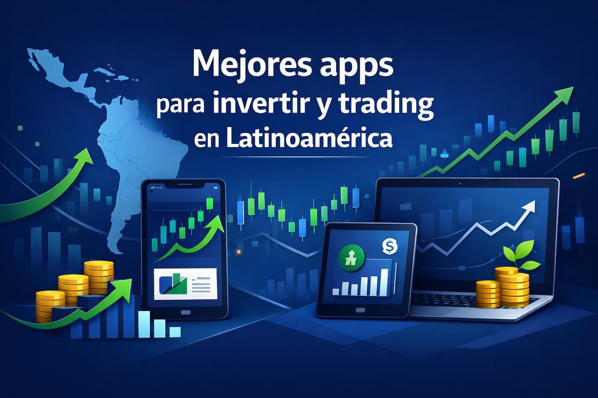 Mejores apps para invertir y trading en Latinoamérica