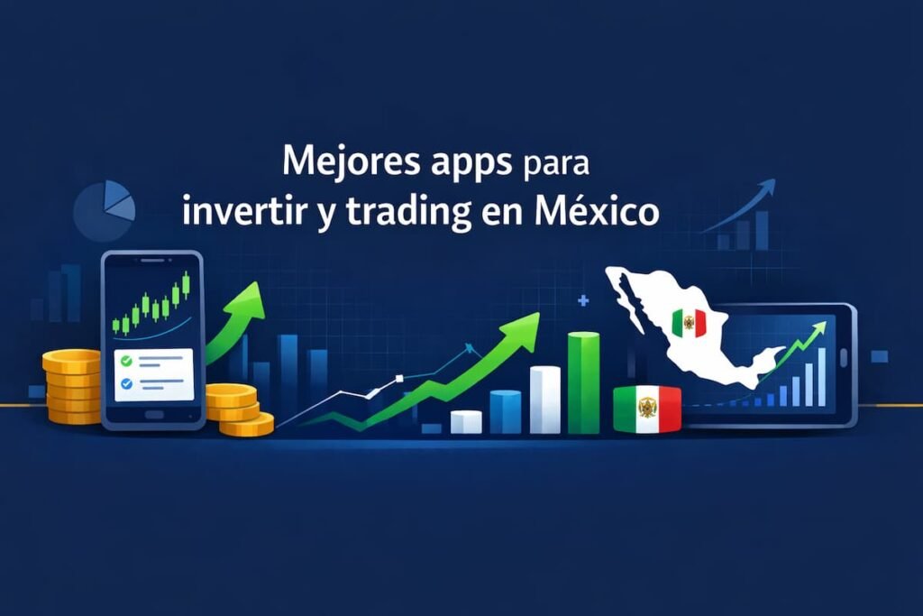 Mejores apps para invertir y trading en México